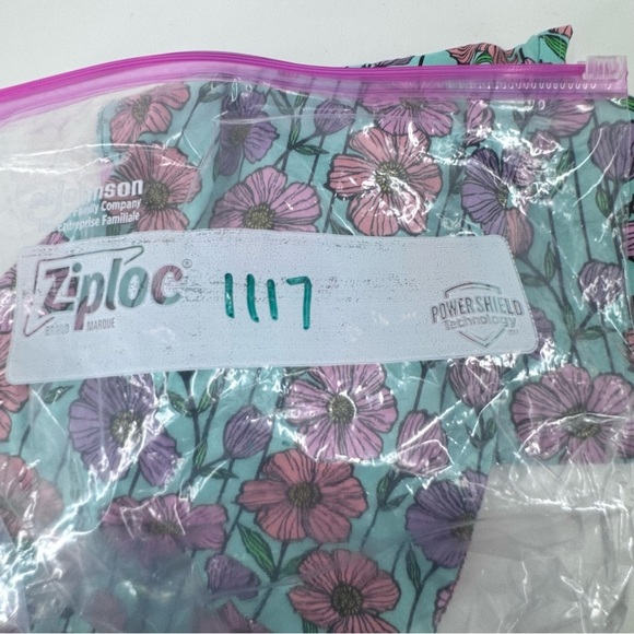 American Eagle Outfitters Floral Print Shorts - Pink and Purple on Green - Picture 7 of 7